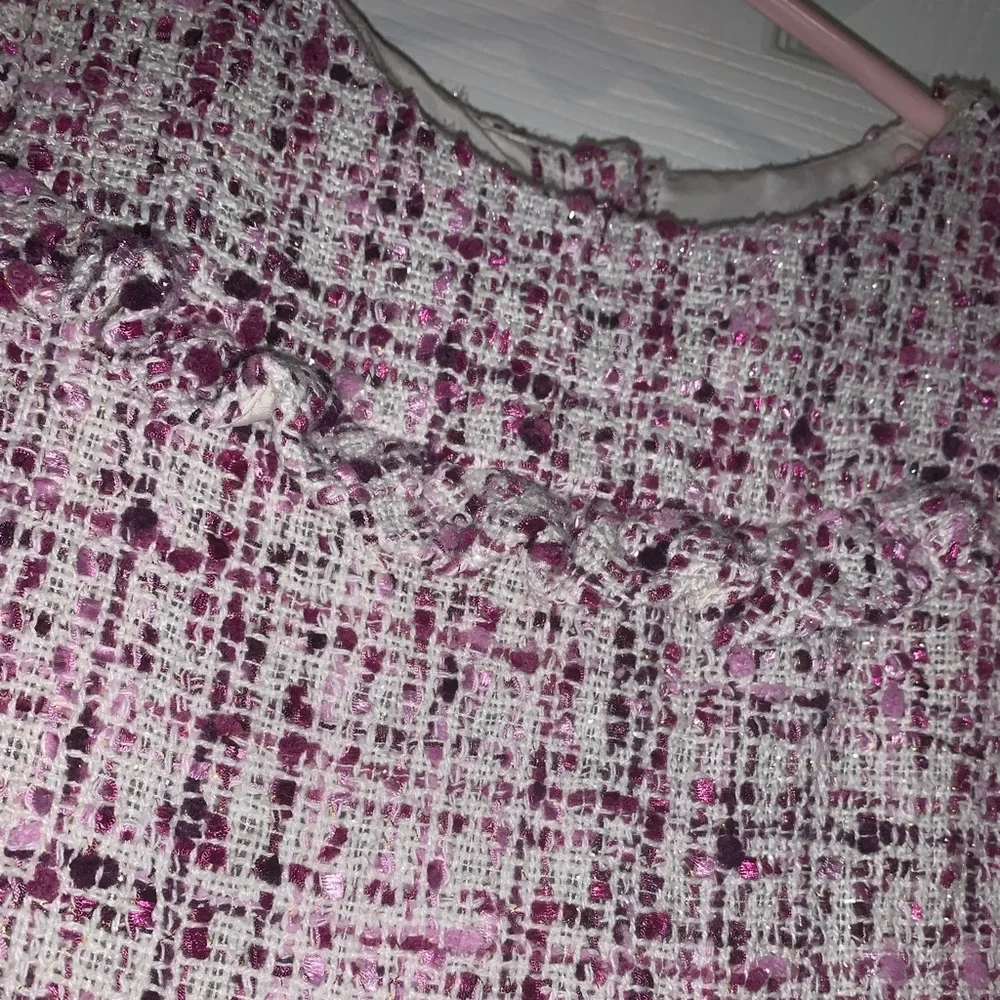 Janie and Jack Purple/Pink Shimmer Dress - Picture 4 of 12
